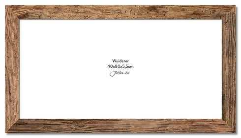 Altholzbilderrahmen 40x80|5,5cm